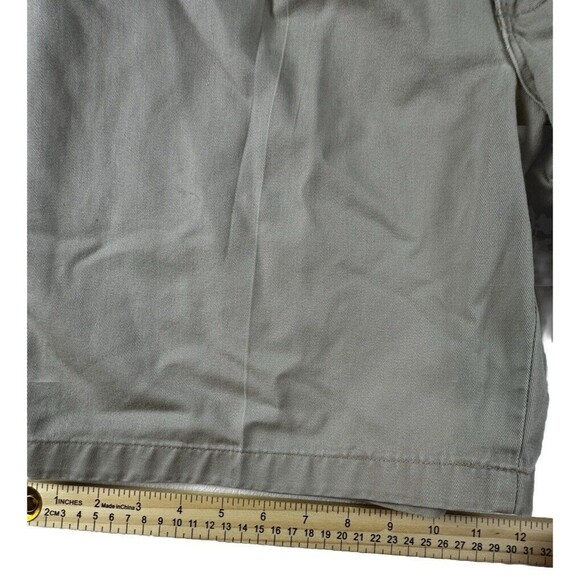 Men's Size 36 Beige Khaki Casual Walking Chino Timber Creek Shorts - Picture 2 of 10